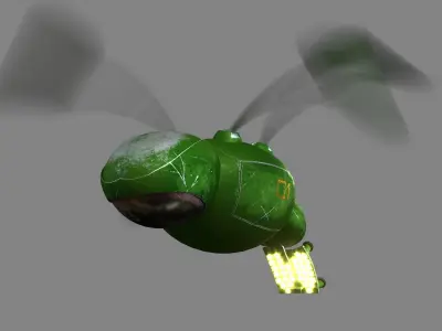 Drone Q1 3D model