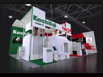 Exhibition - Area - 9X16-3DMAX2009-06 3D model
