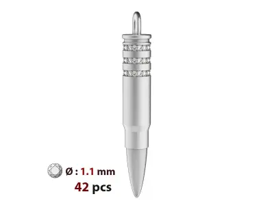 N070 Military fashion pendant 3D print model