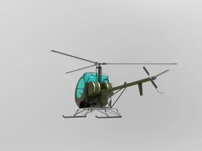 Sikorsky S-300 3D model