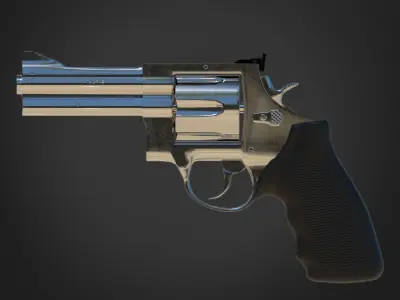 Taurus 44 4 Inch 3D Model 3D model