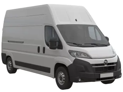 2024 Opel Movano  L3H3 Detailed interior 3D model