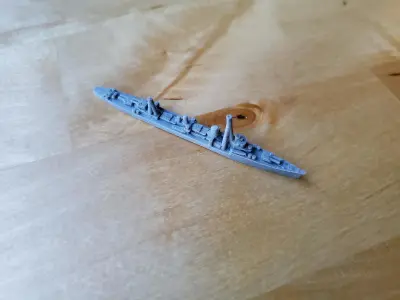 Japanese Kagero Class Destroyer 3D print model