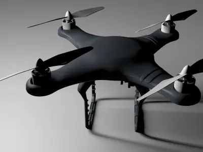 Drone with Camera 3D model buy