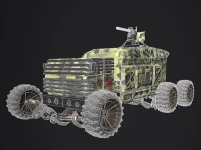 Armored  Vehicle 3D model