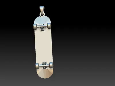 Skate Pendant  3D print model purchase