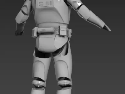 Phase 2 Clone Trooper One12 scale armor 3D Files 3D print model