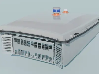 Drone Wasteshark  Low-poly 3D model