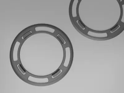 HIFIMAN SUNDARA REPLACEMENT EARPADS FRAMES 3D print model