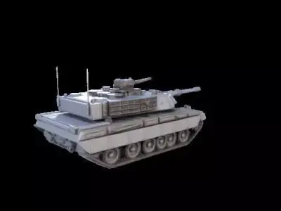 Challenger 2 Tank  Realistic 3D Printable Military Model 3D print model