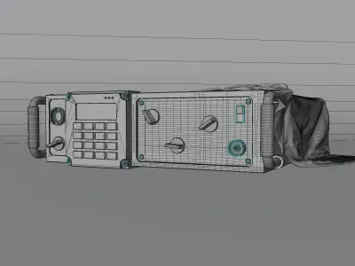 Military Radio 3D model