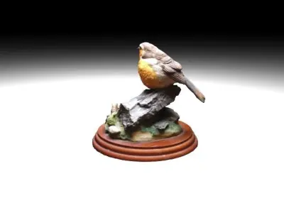 Robin Decoration 3D model