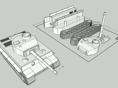 3Dprint Panzer Tank 3D print model