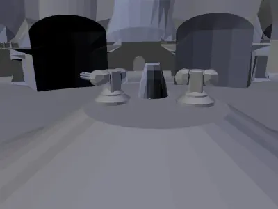 Secret Underground Base Free 3D model