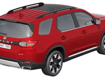 Honda Pilot 2026 3D model