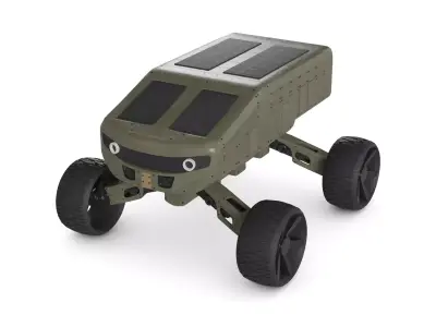 Support UGV 3D model PBR