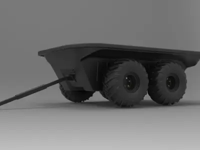 Argo trailer 3D model