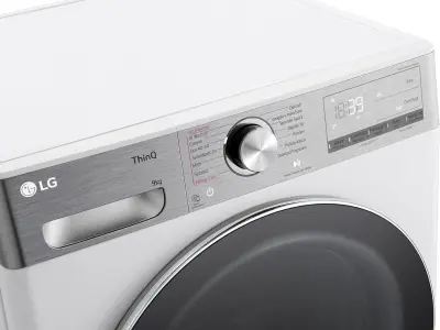 washing machine 3D model 4