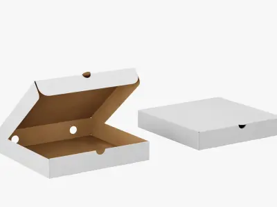 Pizza Box 3D model