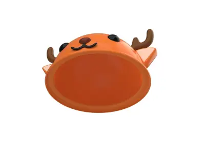 Deer Hat Cute Low-poly 3D model