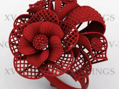 NEW TURKISH RING XV-19 3D print model