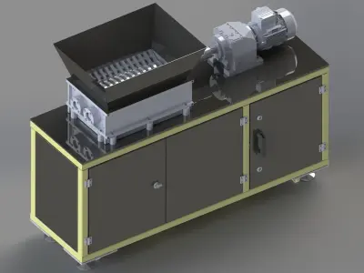 Crusher Machine 3D model