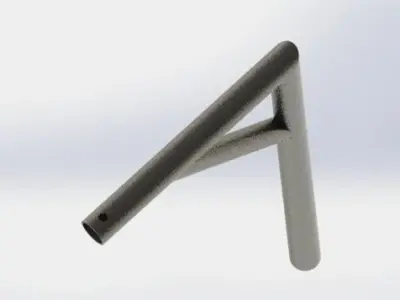 liftingg support Low-poly 3D model