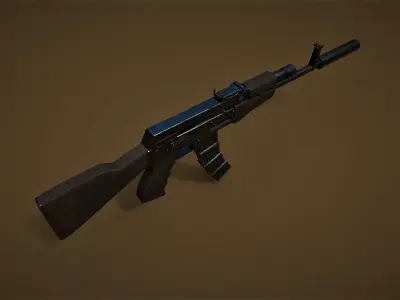 AK 47 Free 3D model purchase