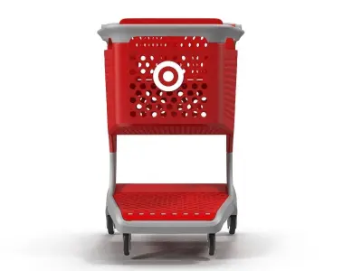 Shopping Cart 3D model 11