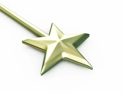 Magical wand 3D model purchase