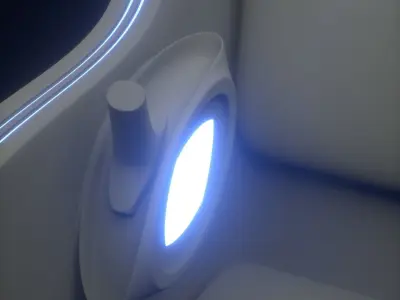 Pilot Seat 3D model