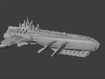 Winnu Dreadnought 3D print model