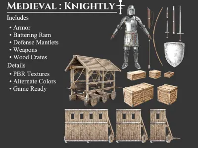 Medieval Collection Knightly Variety Pack purchase