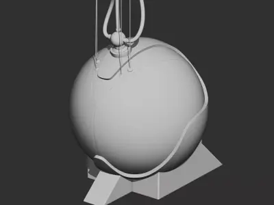 Stylized Low Poly Prop - Clone Machine - Game Ready Low-poly 3D model