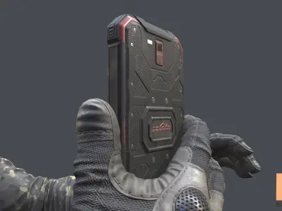 FPS Devices Animations Low-poly 3D model