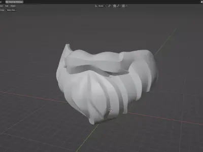Custom3Dprint Minifigure Accessory - Minifigure Beard S1 - 06 3D print model