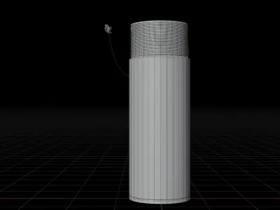 Flamethrower Deodarant Free low-poly 3D model
