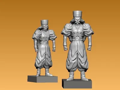 Characters from Dragon Ball Z statue - 3D print 3D print model