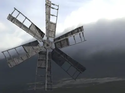 windmill Top 3D model