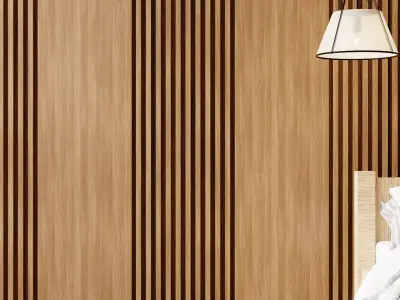 Wall wood V27 Free low-poly 3D model