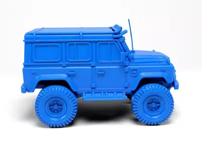4x4 Car 3D print model