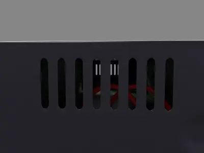 Music Radio Low-poly 3D model