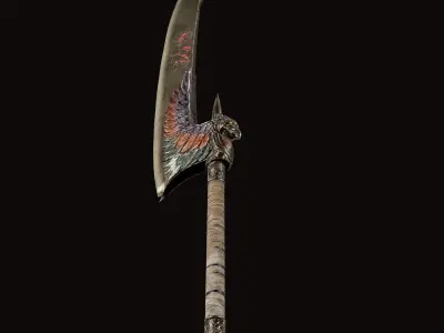 Sword 05 V2 Low-poly 3D model