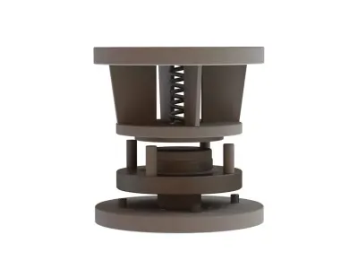 Repuxo Cilindrico Progressivo Progressive Cylindrical Press 3D model