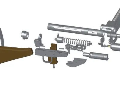 STEN MkV 3D model