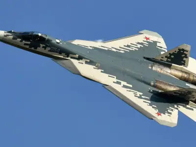 Sukhoi Su-57 3D model get