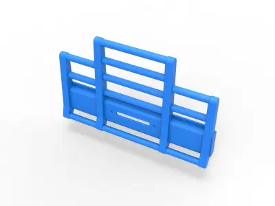 Moose bumper for semi truck V1 Scale 1 to 25 3D print model