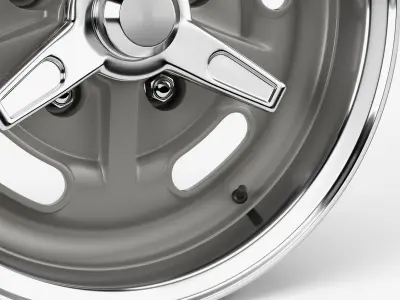 Kidney Bean Wheel 3D model
