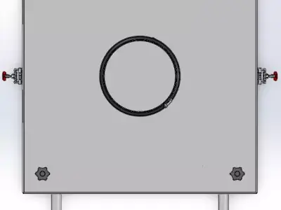 Mobile-Dust Bin-Dust Collector 3D model