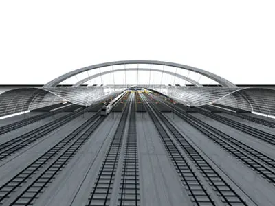 Central station 3D model buy